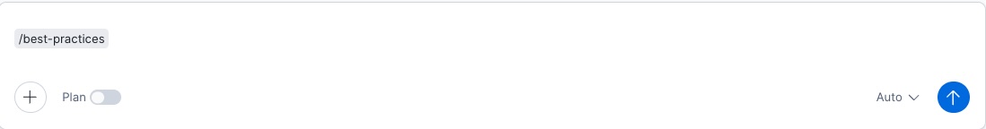 Comando /best-practices disponible en Cortex Code